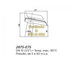 Misturador para lavatório Piemonte 2875-E75 Eternit